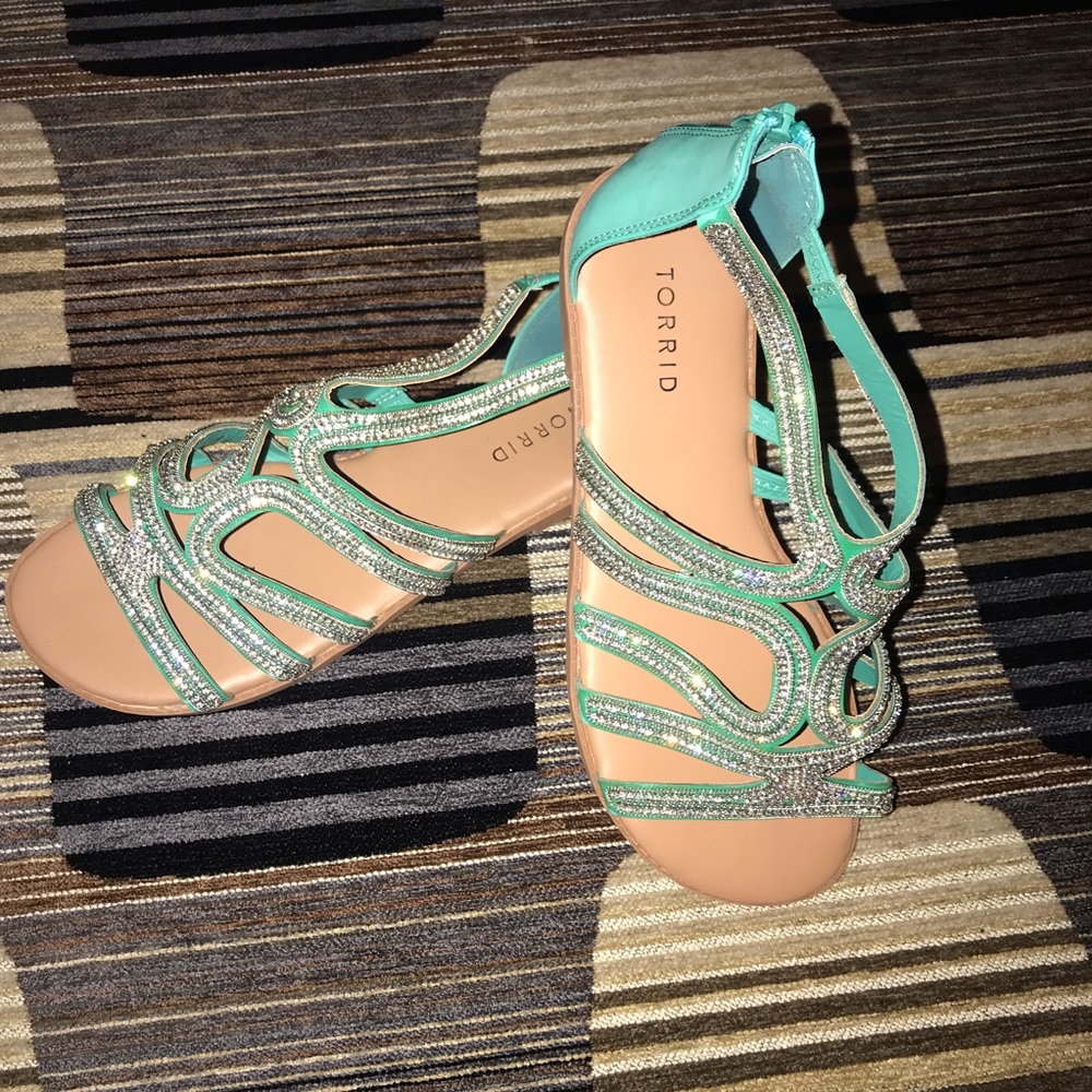 Size 8 Torrid sandals. NWOT